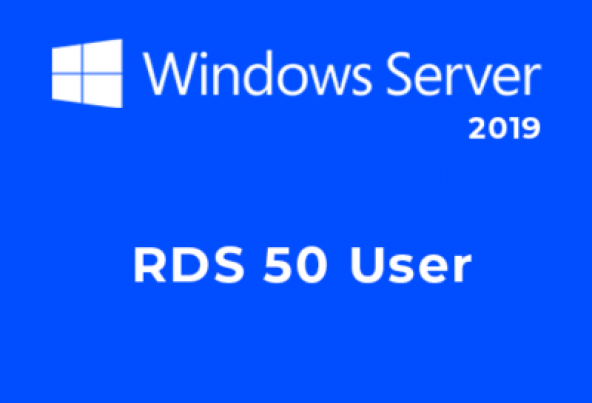 Windows Server 2019 RDS 50 User Lisans