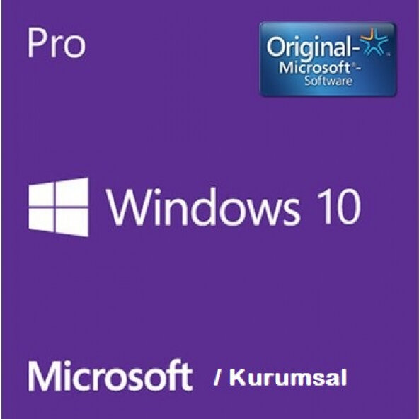 Windows 10 Pro Kurumsal Dijital Lisans