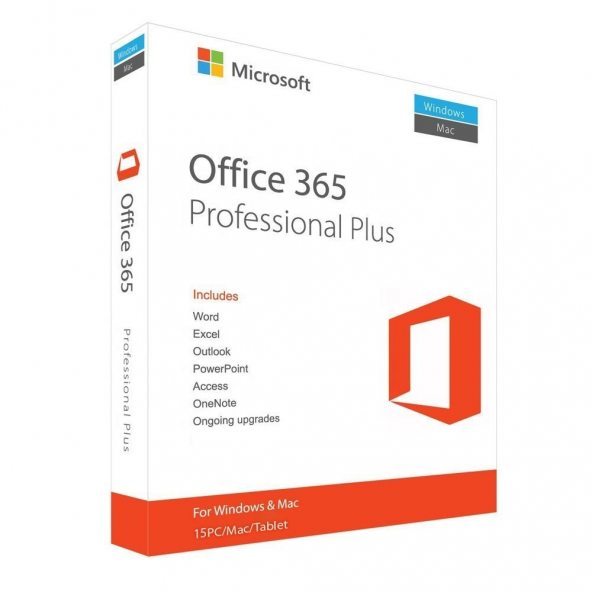 Office 365 Pro 15 PC + 1 TB OneDrive Kurumsal Lisans